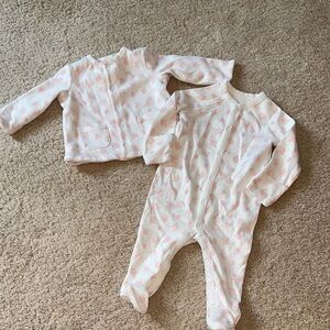 Ralph Lauren 2 piece sleeper set